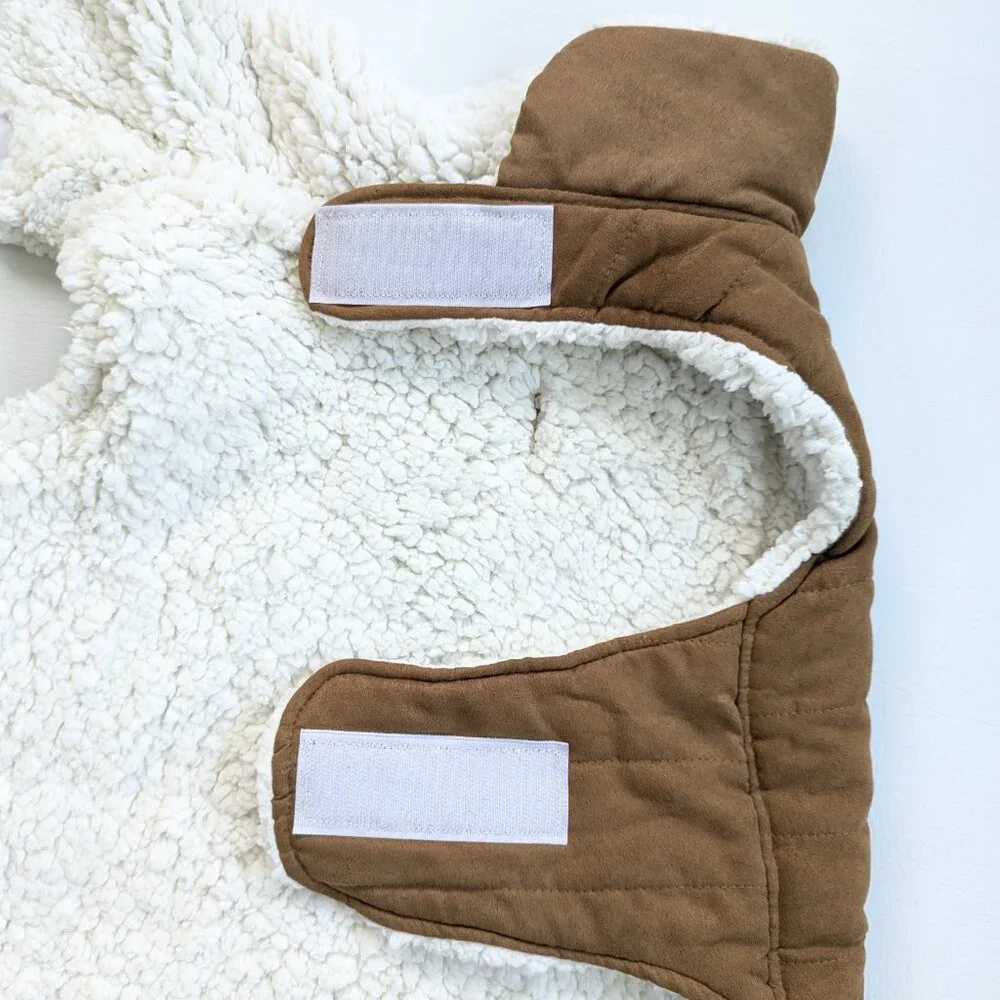 Koolaburra By UGG Faux Suede Sherpa XL Dog Coat